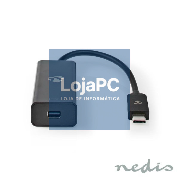 Adaptador USB-C / MIni Displayport Preto NEDIS