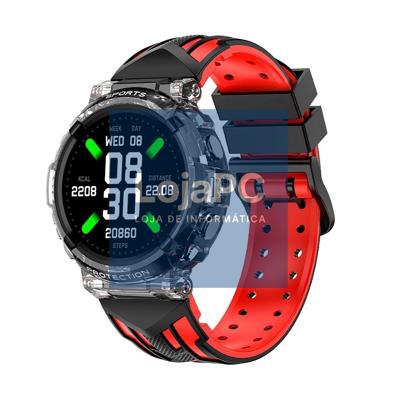 Smartwatch COOL Clever Silicone Black (Calls, Health, Sport)
