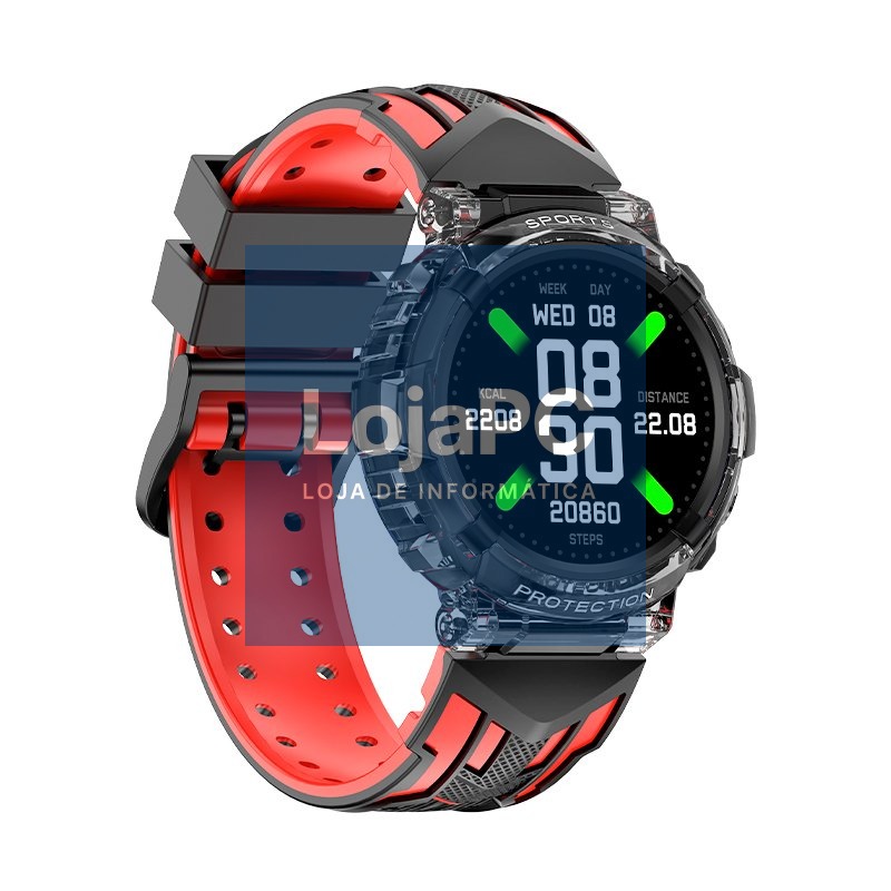 Smartwatch COOL Clever Silicone Black (Calls, Health, Sport) — imagem 2