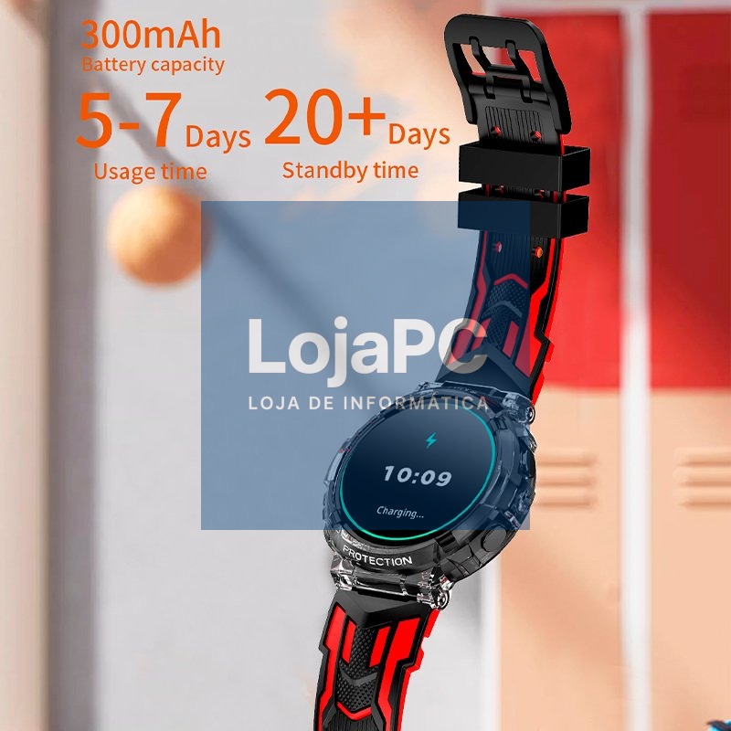 Smartwatch COOL Clever Silicone Black (Calls, Health, Sport) — imagem 3