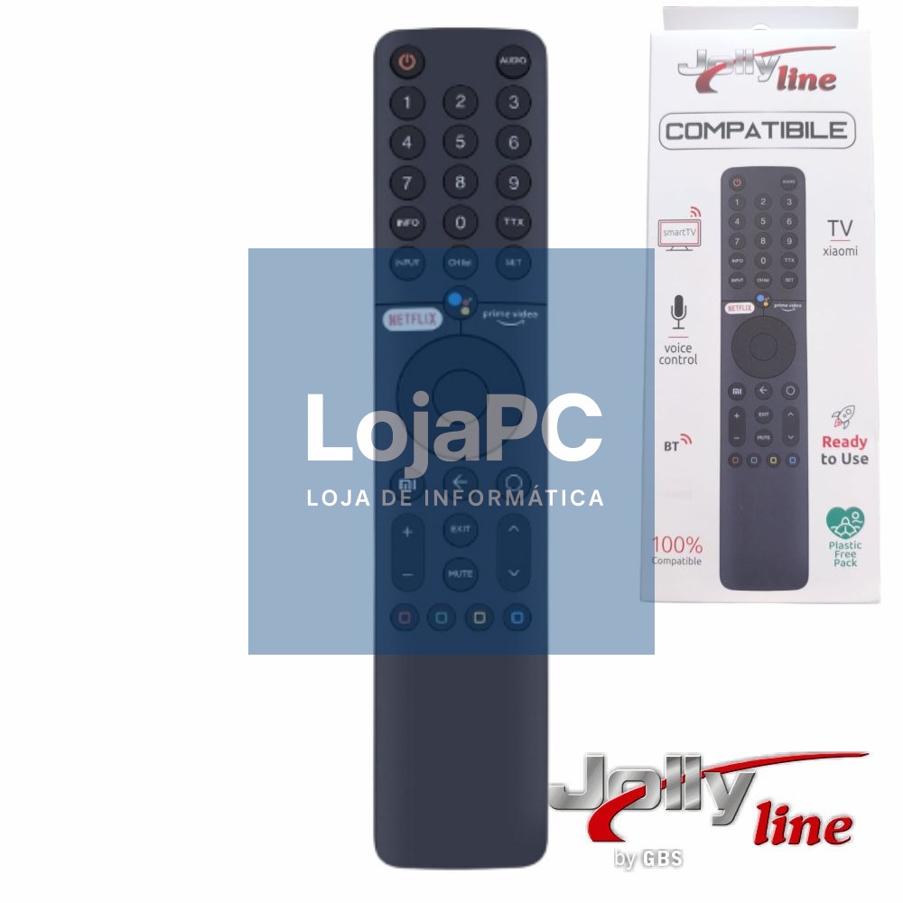 Comando P/ TV , Controlo por voz, IR e Bluetooth Xiaomi