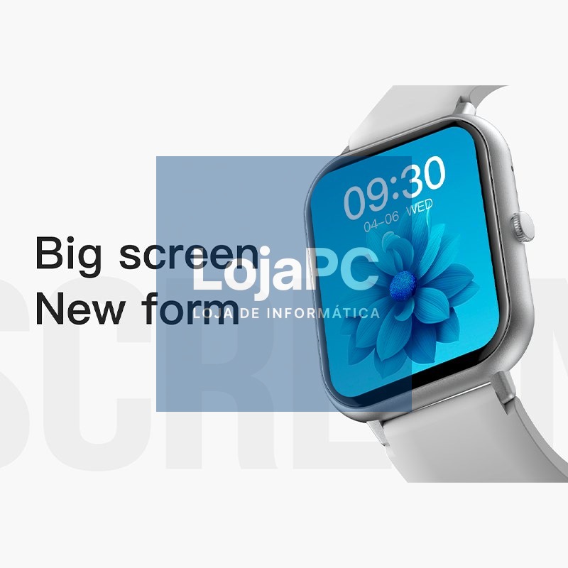 Smartwatch COOL Forest Silicone Black (Calls, Health, Sport) — imagem 4