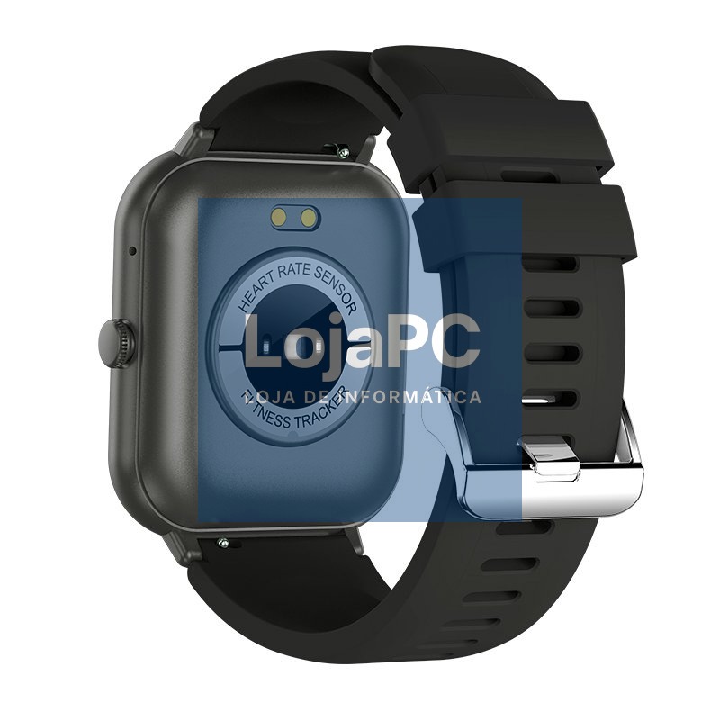 Smartwatch COOL Forest Silicone Black (Calls, Health, Sport) — imagem 3