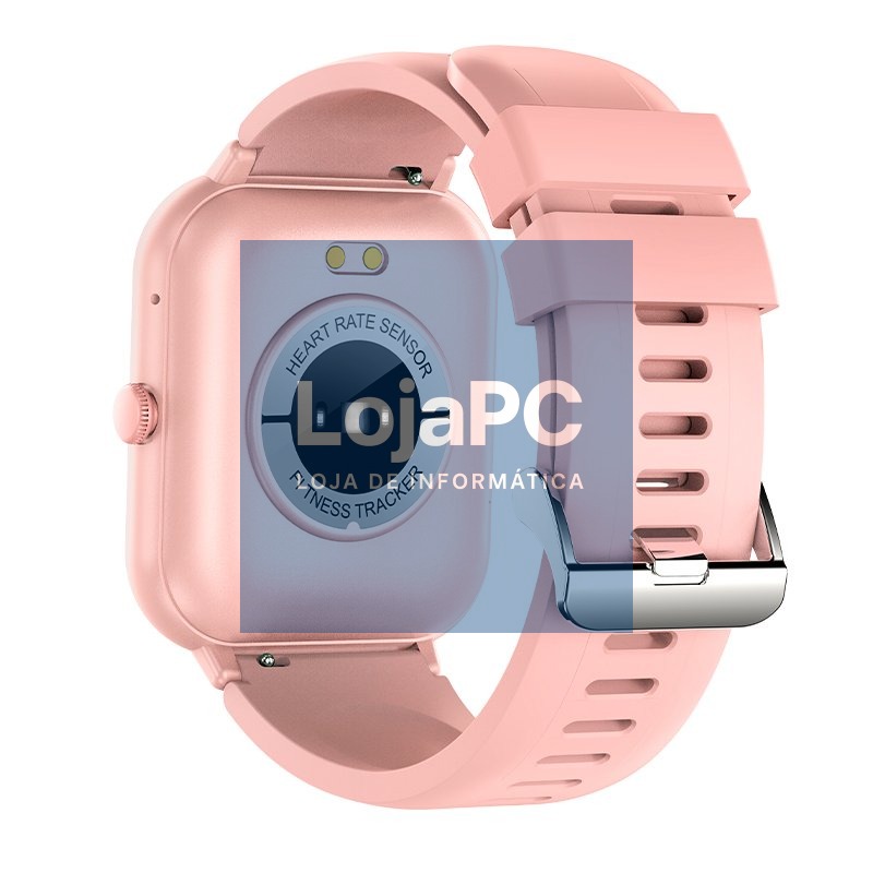 Smartwatch COOL Forest Silicone Pink (Calls, Health, Sport) — imagem 2