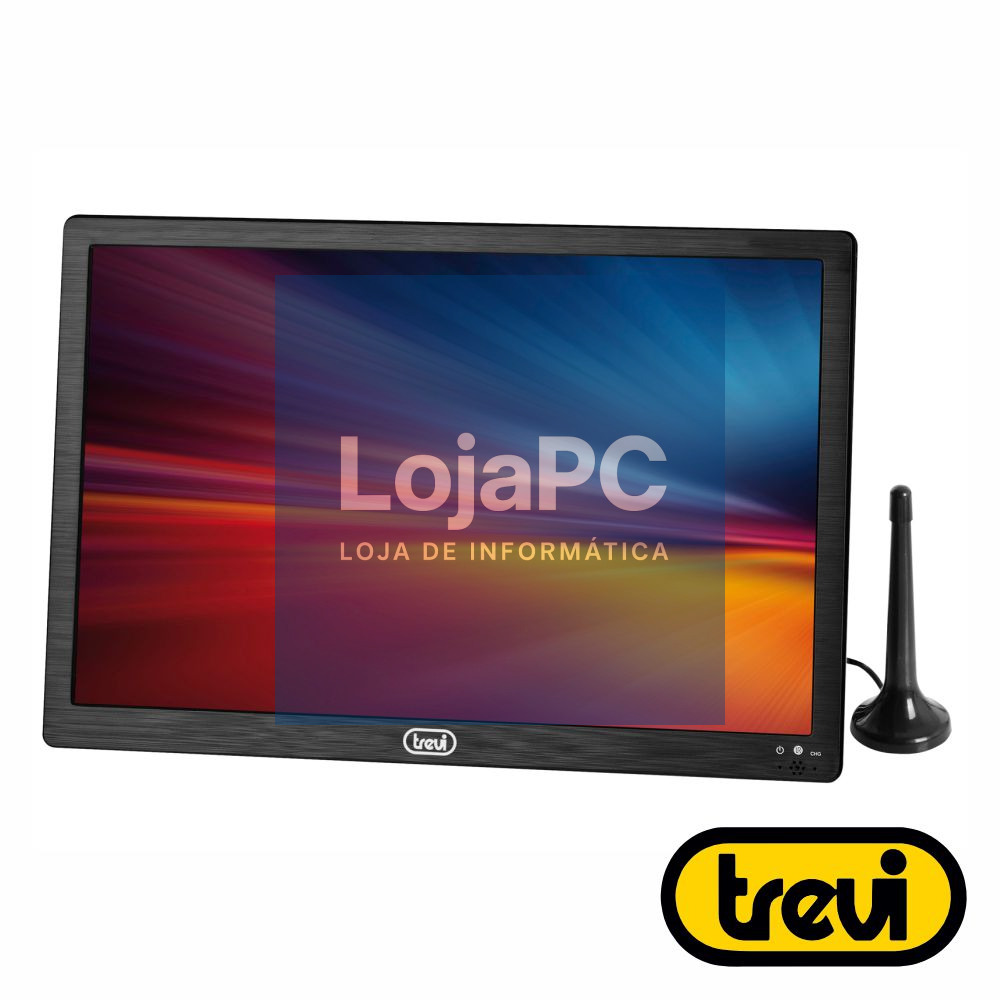TV LED Portátil 14.1" HD DVB-T2 USB/HDMI/SD/AV TREVI