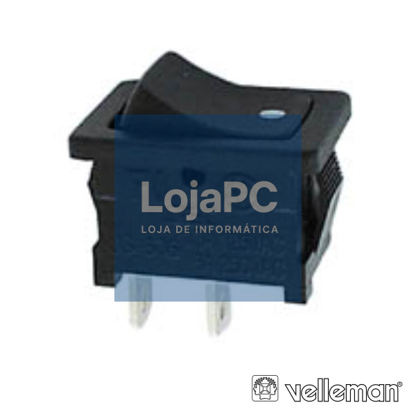 INTERRUPTOR BASCULANTE 3A-250V SPST (ON)-OFF VELLEMAN