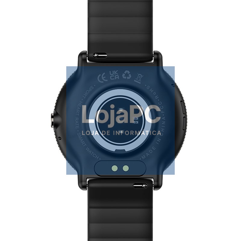 Smartwatch COOL Forever Silicone Black (AMOLED, Calls, Health, Sport) — imagem 4