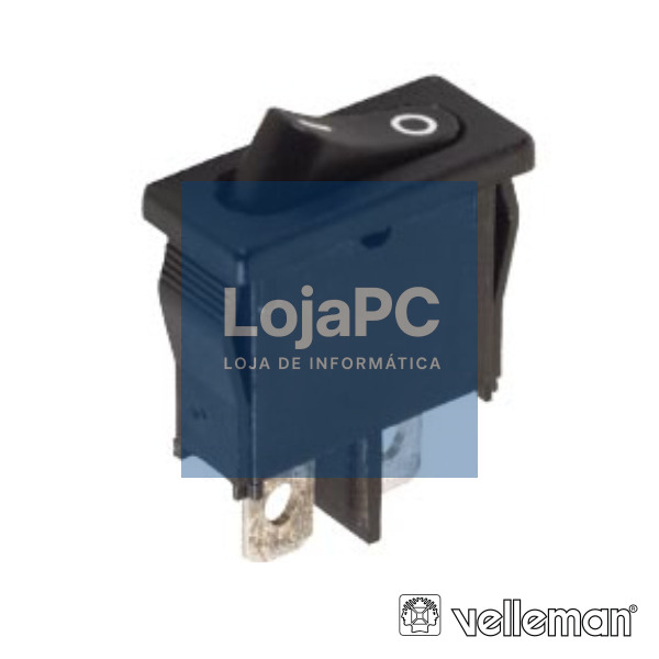 INTERRUPTOR BASCULANTE 6A-250V SPST ON-OFF VELLEMAN