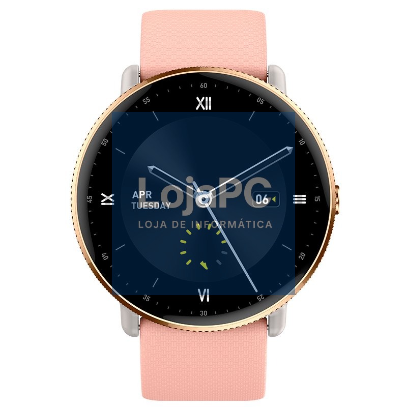 Smartwatch COOL Forever Silicone Pink (AMOLED, Calls, Health, Sport) — imagem 4