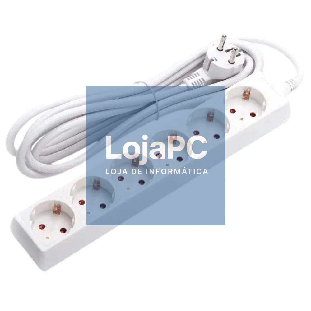 Extensão Elétrica 6x Schuko 3G1,5mm² 1.5m