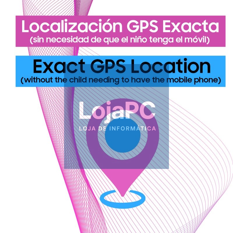 Smartwatch COOL Kids 4G GPS Silicone Black (Location, Video Calls, SIM) — imagem 4