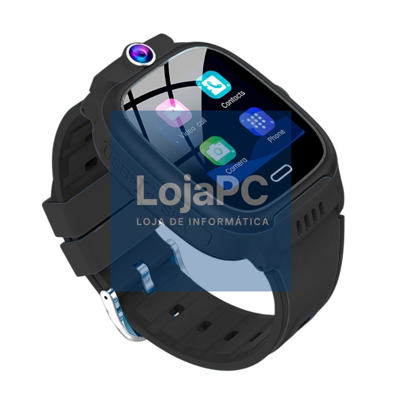 Smartwatch COOL Kids 4G GPS Silicone Black (Location, Video Calls, SIM) — imagem 3