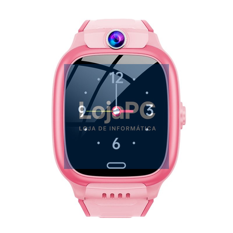 Smartwatch COOL Kids 4G GPS Silicone Pink (Location, Video Calls, SIM) — imagem 4