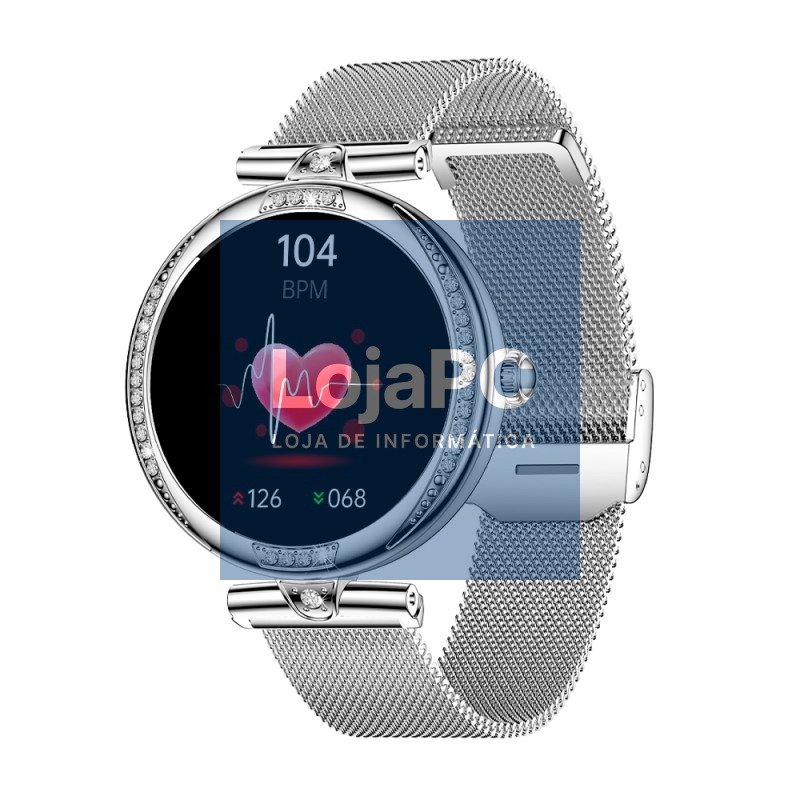 Smartwatch COOL Monaco + 2 Straps (AMOLED, Calls, Health, Sport) Grey