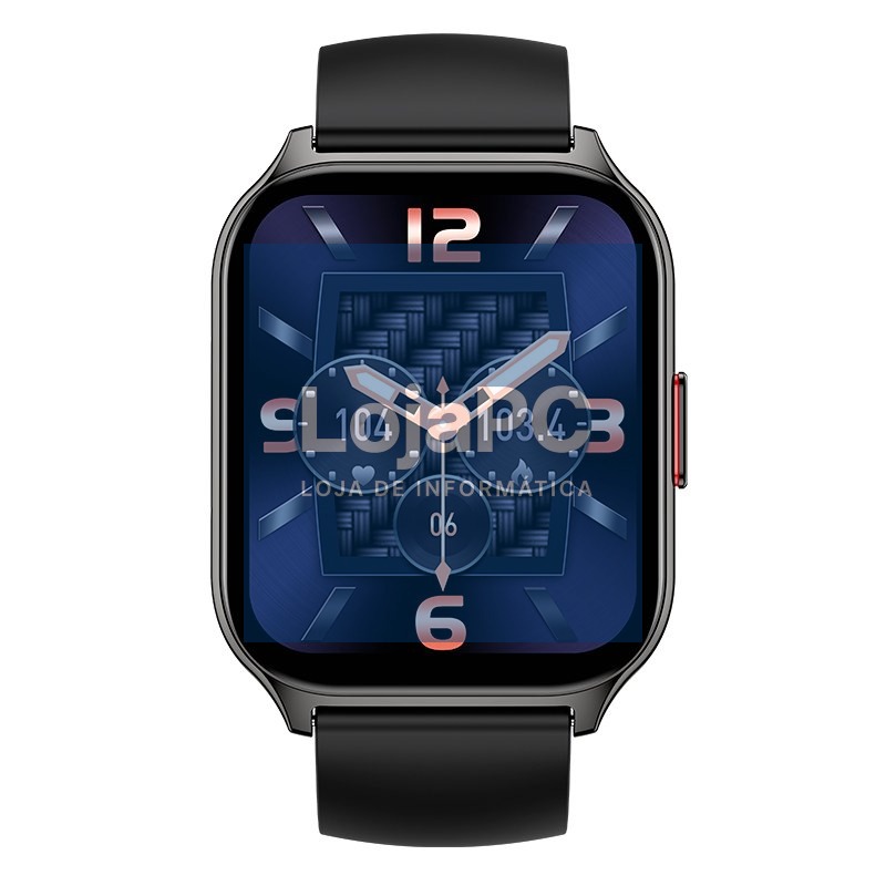 Smartwatch COOL Nova Silicone Black (Calls, Health, Sport) — imagem 4