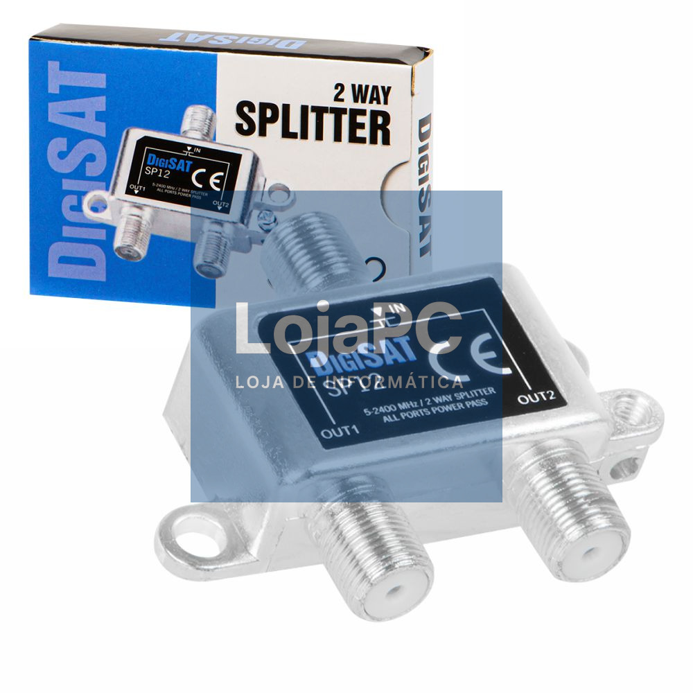 Repartidor Fichas F C/2 Vias 2400MHz