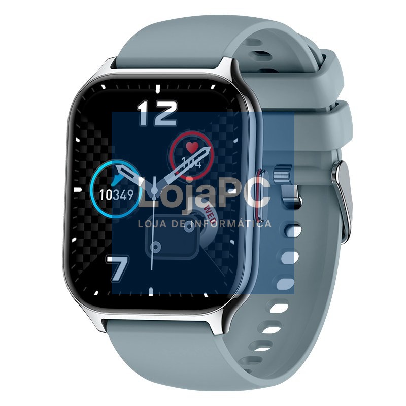 Smartwatch COOL Nova Silicone Grey (Calls, Health, Sport) — imagem 4