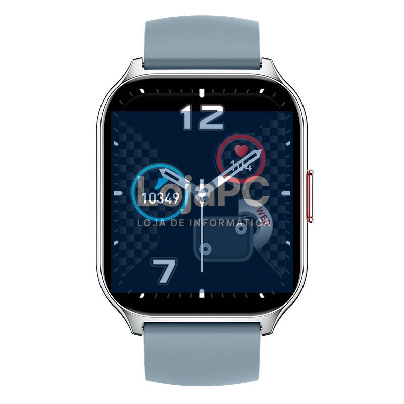 Smartwatch COOL Nova Silicone Grey (Calls, Health, Sport) — imagem 2