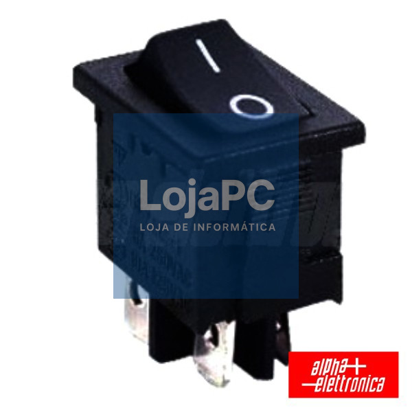 INTERRUPTOR BASCULANTE 6A-250V DPST ON-OFF