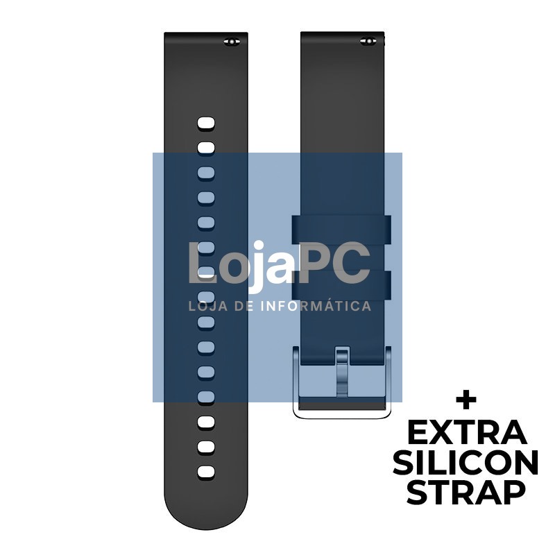 Smartwatch COOL Ultrathin + 2 Straps Black (AMOLED, Calls, Health, Sport) Black — imagem 3