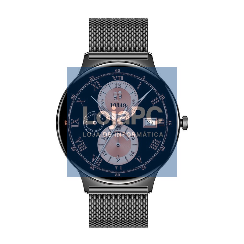 Smartwatch COOL Ultrathin + 2 Straps Black (AMOLED, Calls, Health, Sport) Black — imagem 2