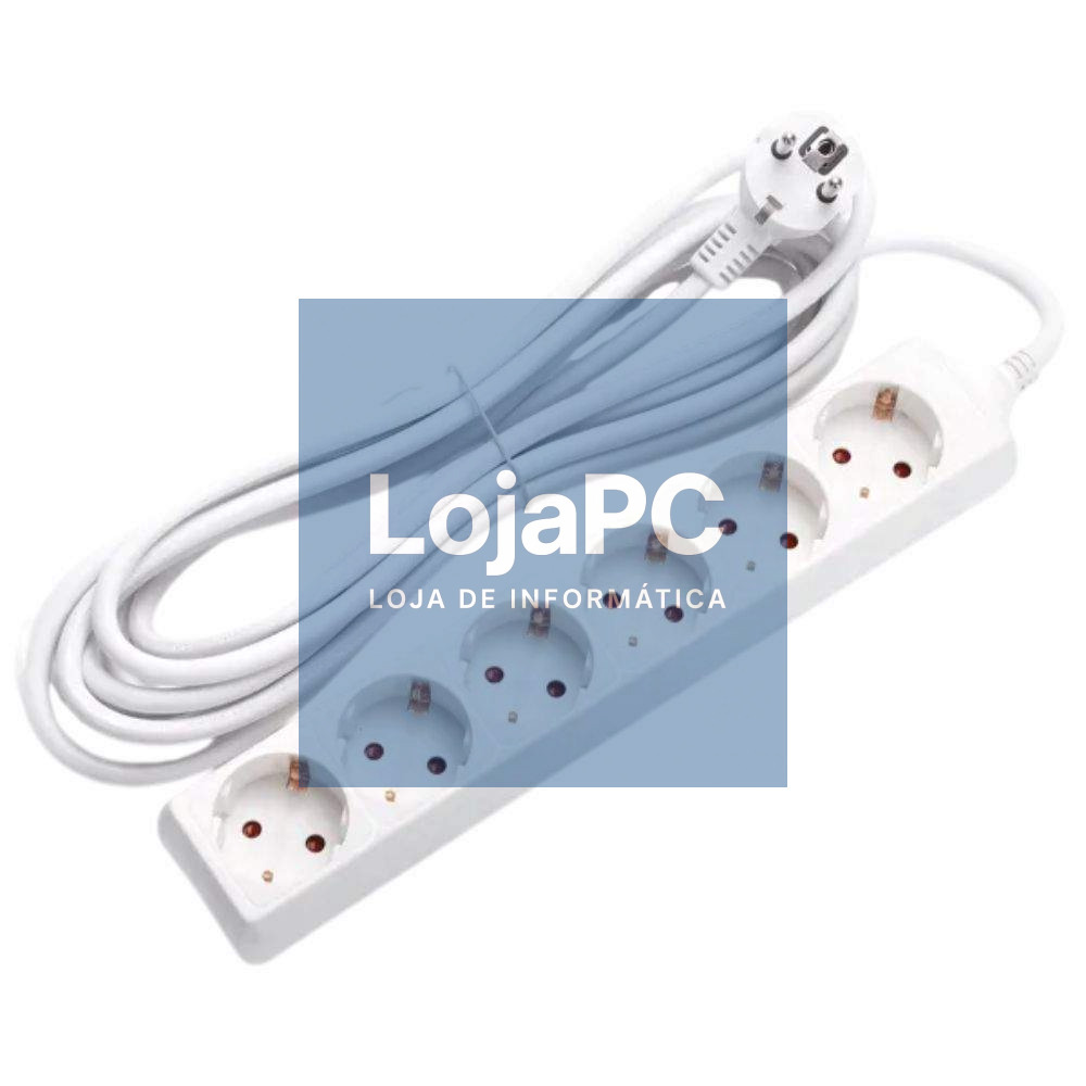 Extensão Elétrica 6x Schuko 3G1,5mm² 5m