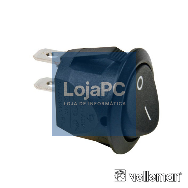 INTERRUPTOR BASCULANTE 10A-250V SPST OFF-ON VELLEMAN