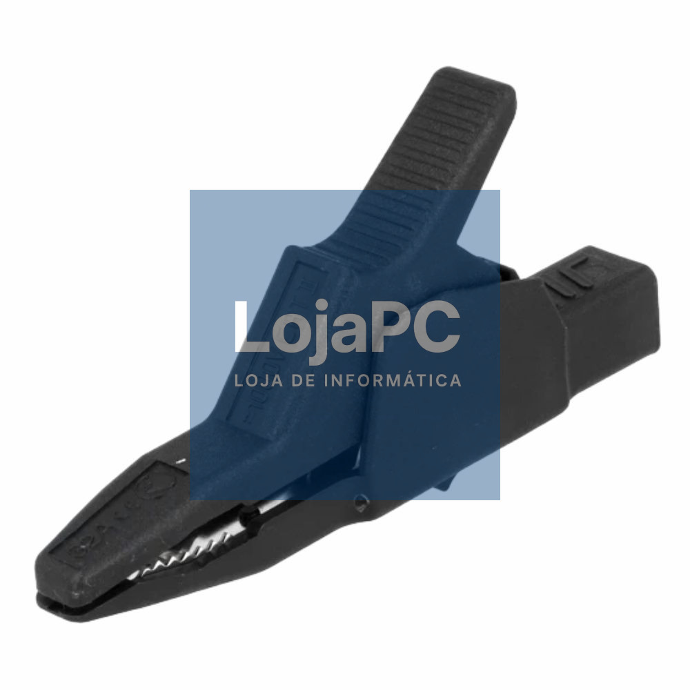 Pinça Crocodilo Preta 34A 30mm