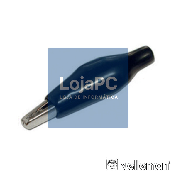 PINÇA CROCODILO 44MM ISOLADA PRETA