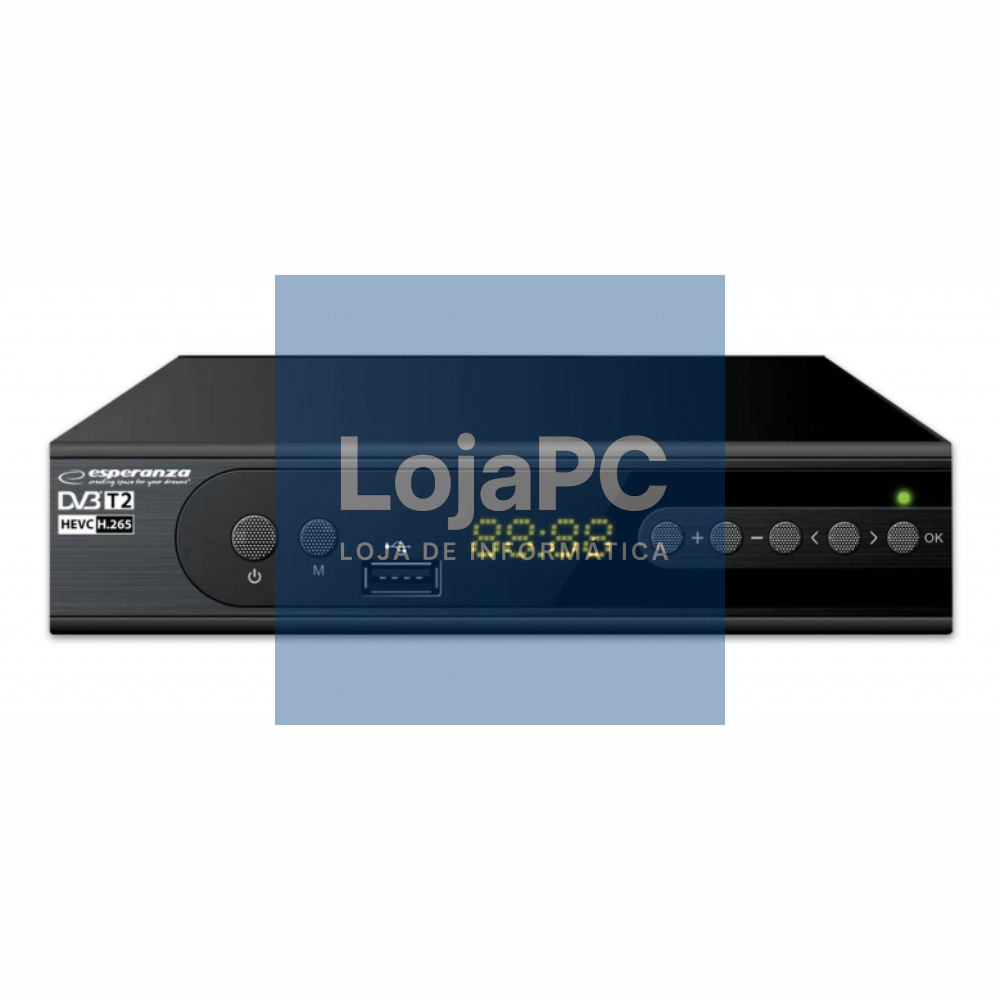 Receptor TDT Full HD 1080p DVB-T2/DVBC