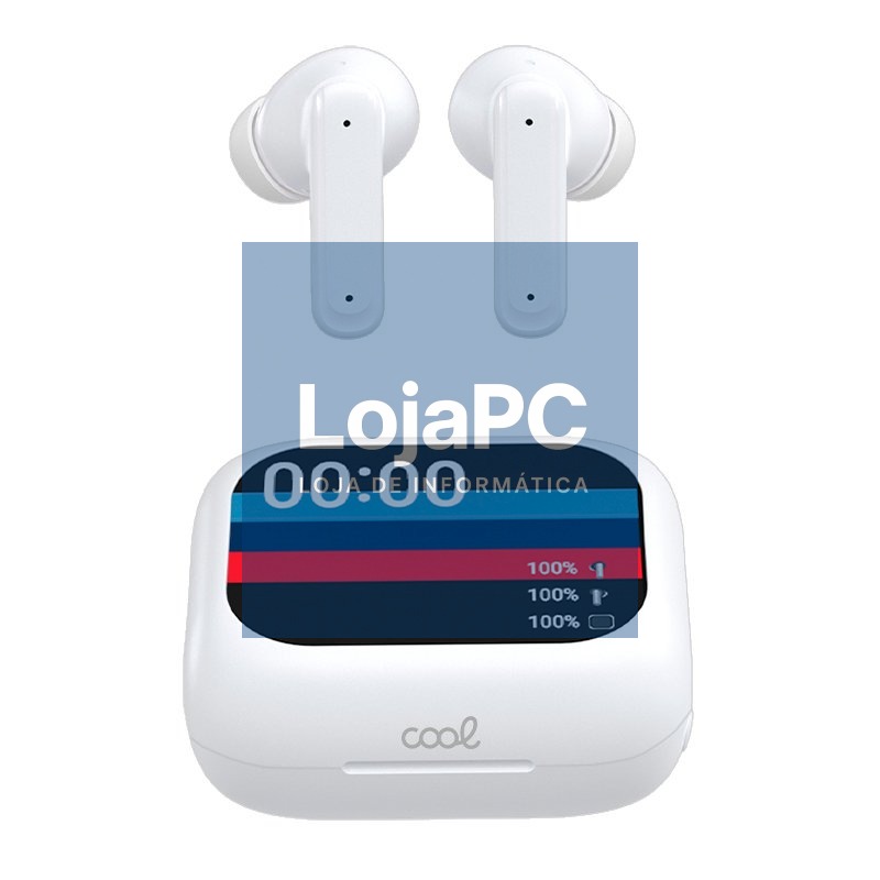 Stereo Bluetooth Dual Pod Earbuds COOL Ambient White