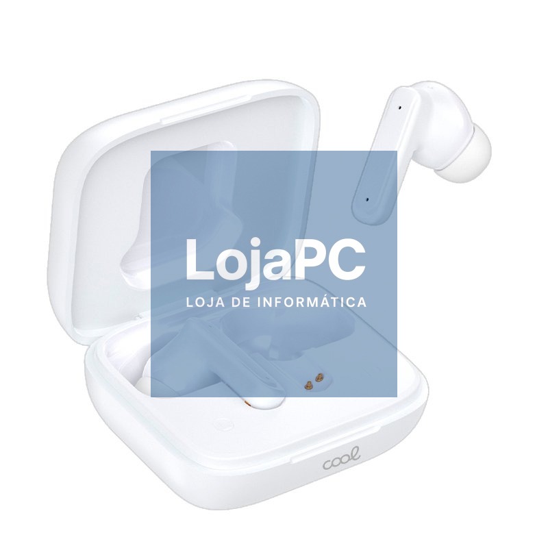 Stereo Bluetooth Dual Pod Earbuds COOL Ambient White — imagem 2