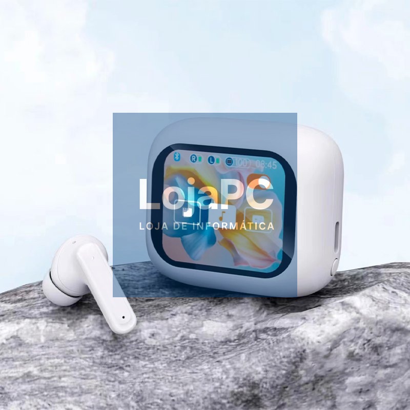 Stereo Bluetooth Dual Pod Earbuds COOL Ambient White — imagem 4