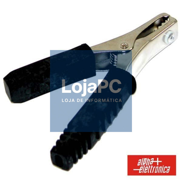 PINÇA CROCODILO ISOLADA PRETA 40A