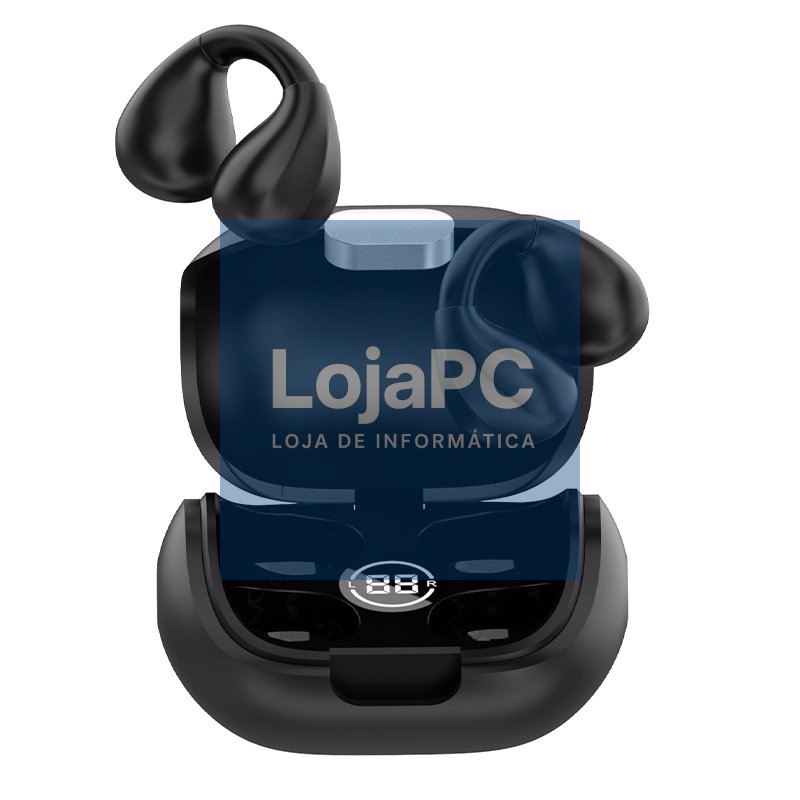 Stereo Bluetooth Dual Pod Earbuds COOL Clip Black — imagem 3