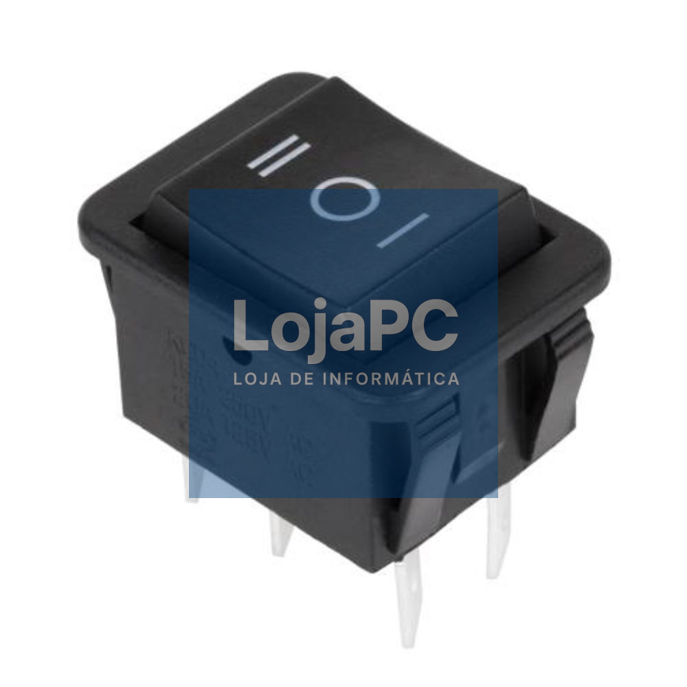 INTERRUPTOR BASCULANTE 16A-250V DPDT ON-OFF-ON