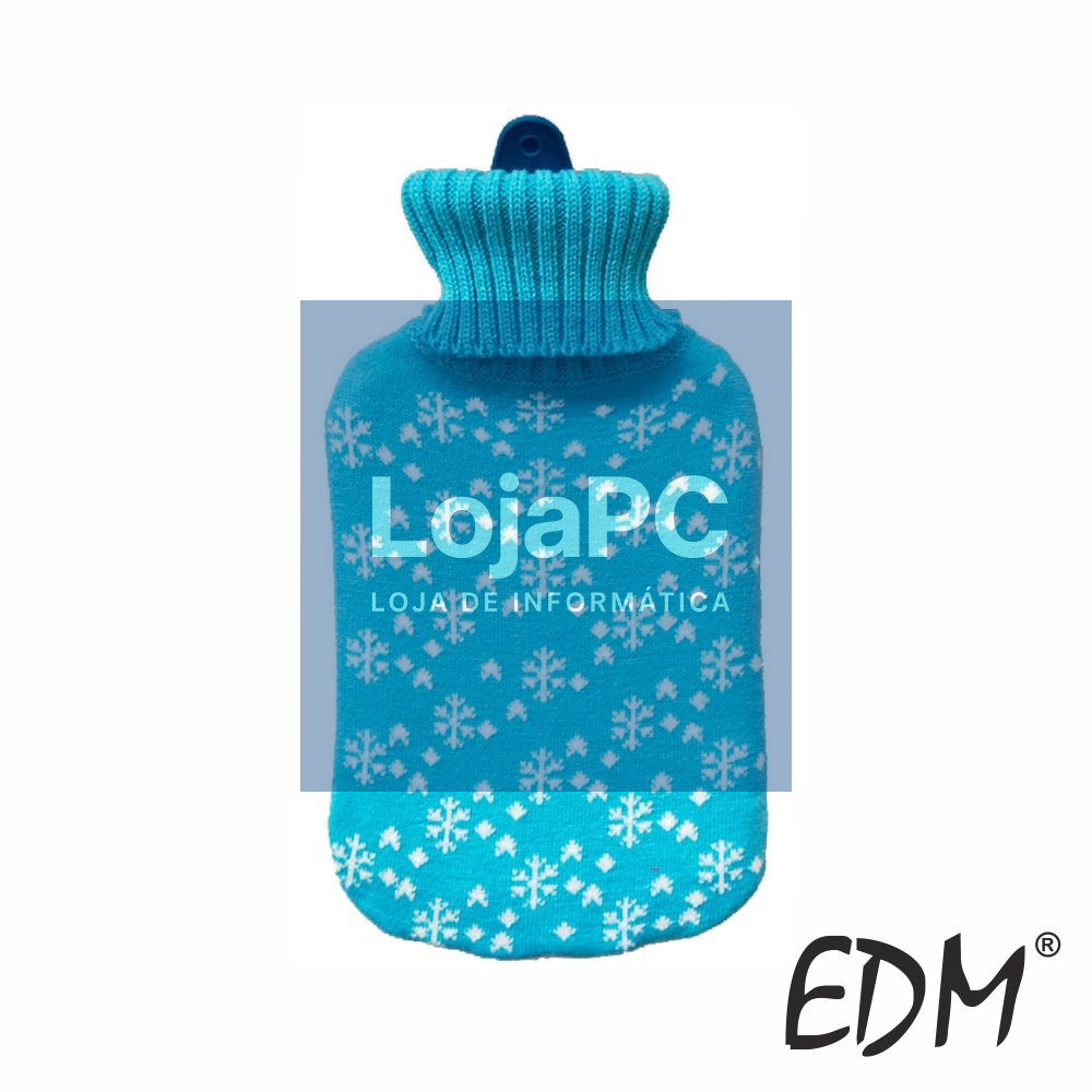 Botija De Água Quente Flocos De Neve 2L EDM
