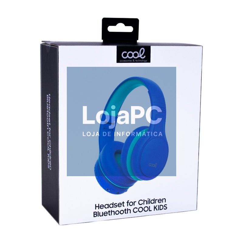 Stereo Bluetooth Headphones COOL Kids Blue Children's Helmets (Limited Volume) — imagem 4