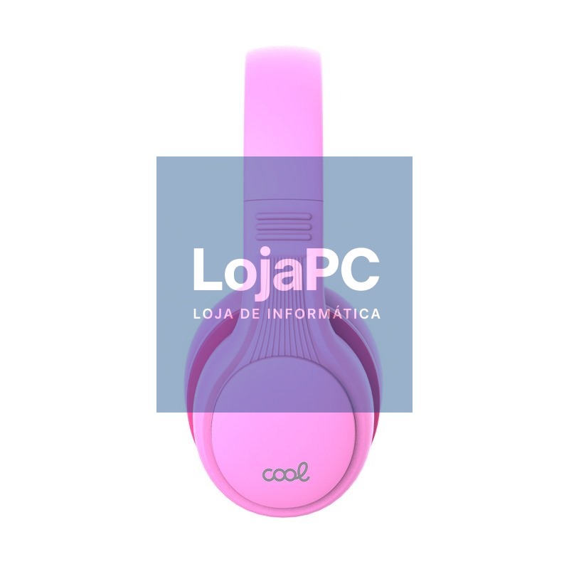 Stereo Bluetooth Headphones COOL Kids Pink Children's (Limited Volume) — imagem 4