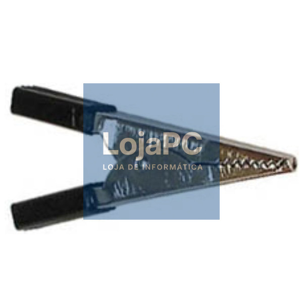 PINÇA CROCODILO 50MM PRETA VELLEMAN