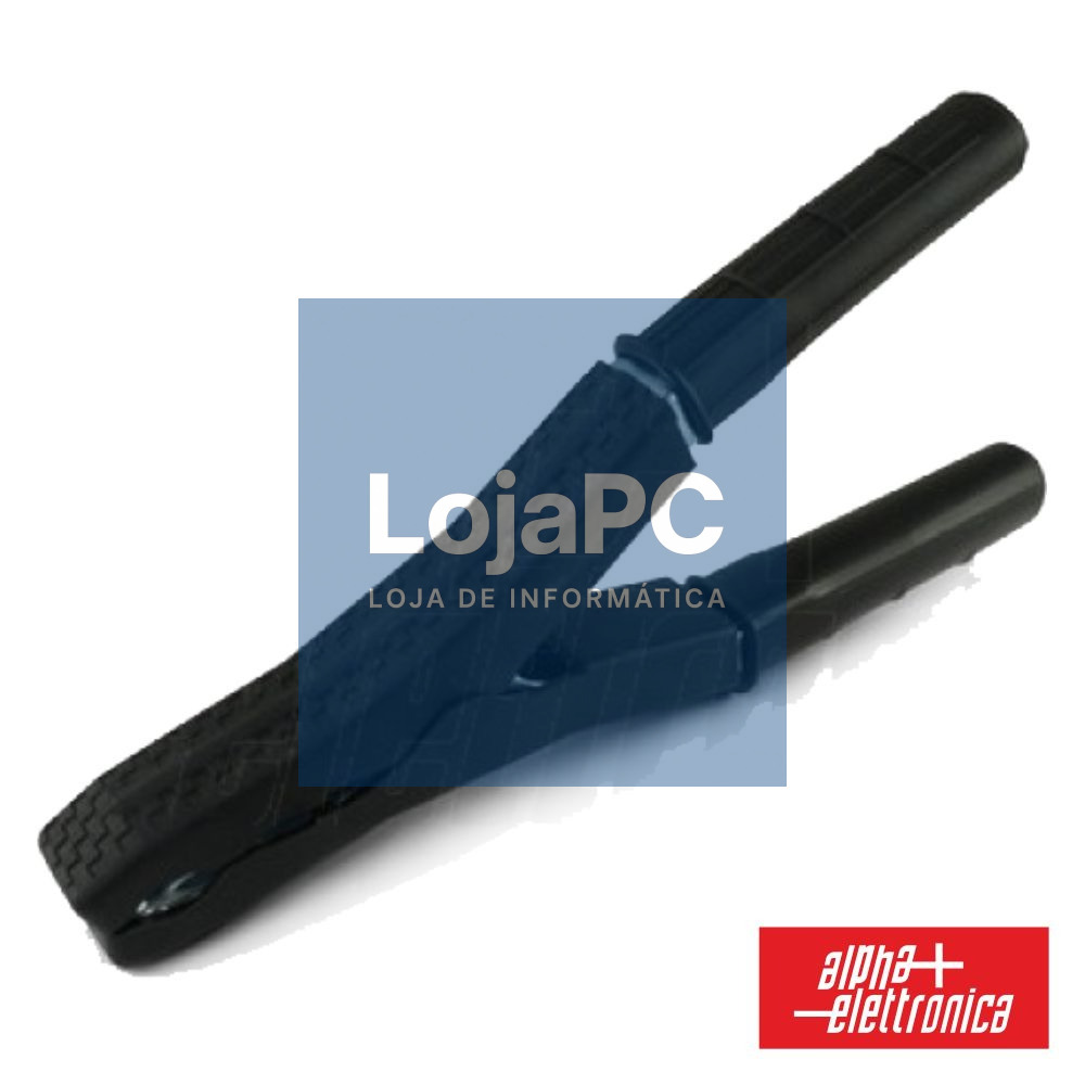 PINÇA CROCODILO ISOLADAS PRETA 120A