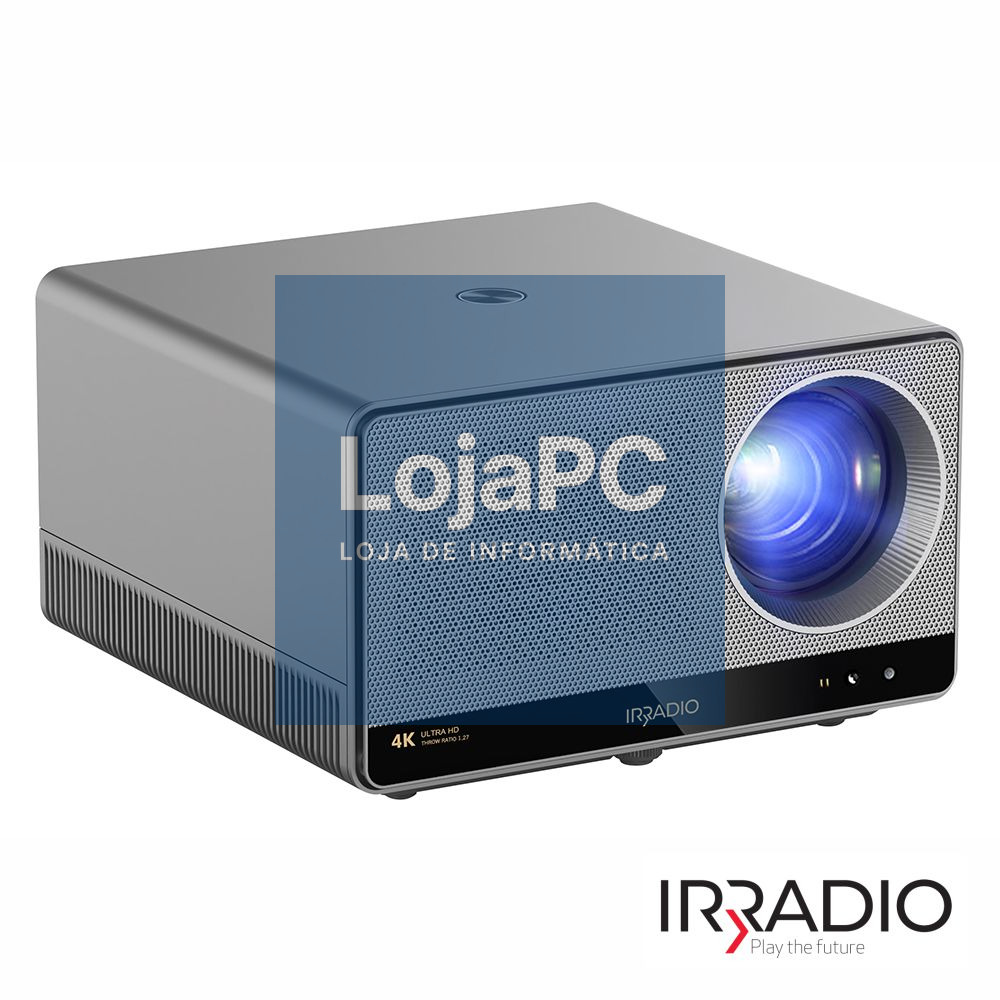 Vídeo Projetor Smart 4K 4000lm Google TV IRRADIO