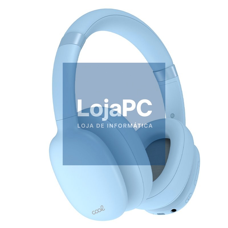 Stereo Bluetooth Headphones COOL Roller Blue — imagem 3