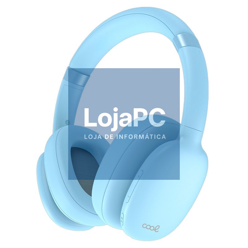 Stereo Bluetooth Headphones COOL Roller Blue