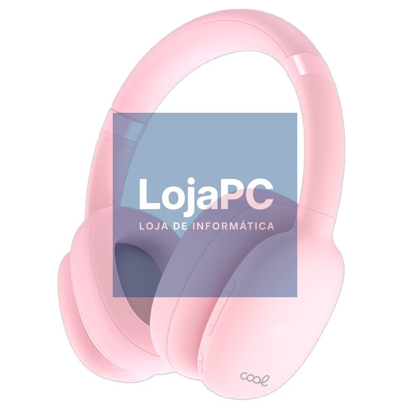Stereo Bluetooth Headphones COOL Roller Pink