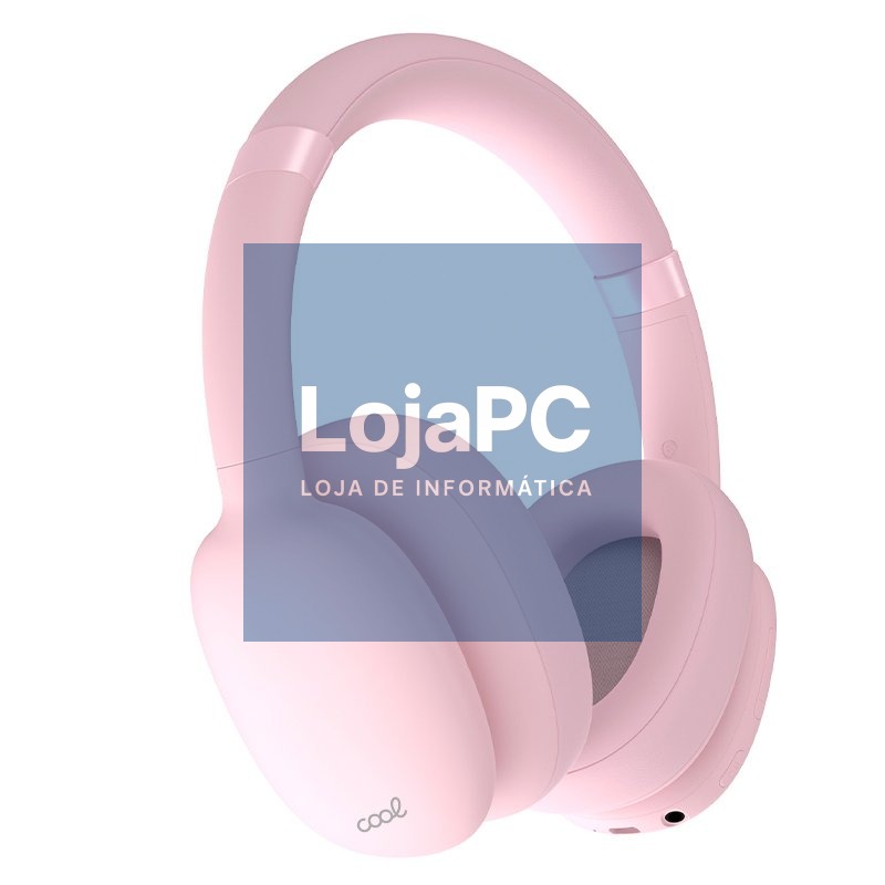 Stereo Bluetooth Headphones COOL Roller Pink — imagem 3