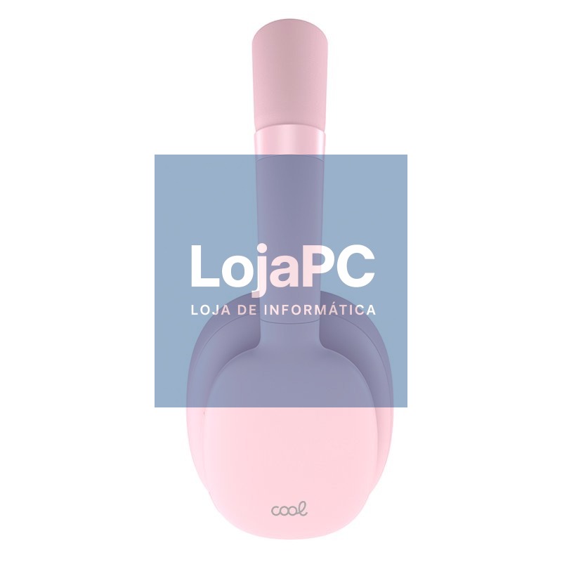 Stereo Bluetooth Headphones COOL Roller Pink — imagem 4