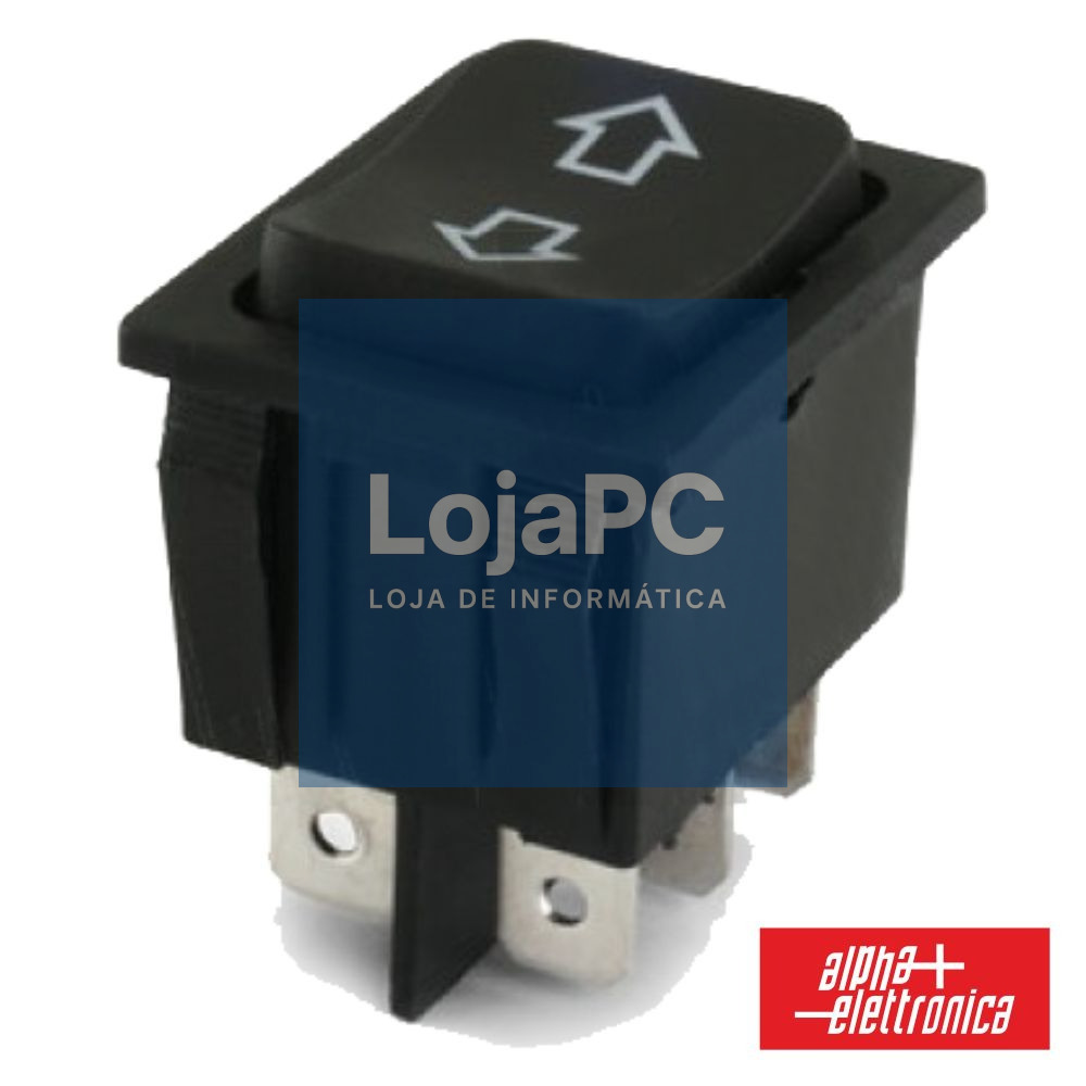 INTERRUPTOR BASCULANTE 15A-250V DPCO (ON)-OFF-(ON) C/ SETAS