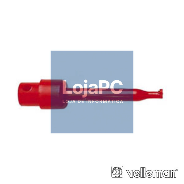 PINÇA 40MM VERMELHA VELLEMAN