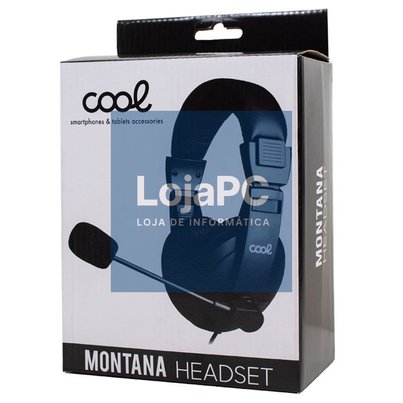 Stereo headset for PC COOL Montana with microphone — imagem 2